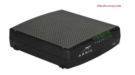 Arris Tg862 Router How To Reset To Factory Settings