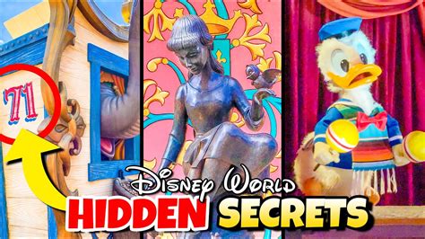 Top 7 Hidden Secrets And Stories At Magic Kingdom Walt Disney World Youtube