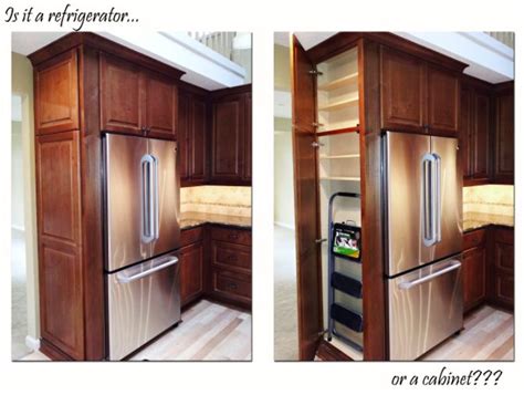 Installing them yourself runs only $200 to $500. built in refrigerator cabinets | Built-In-Fridge-Cabinet ...