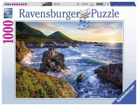 Ravensburger 1000 Piece Big Sur Sunset Jigsaws 1000 The Games