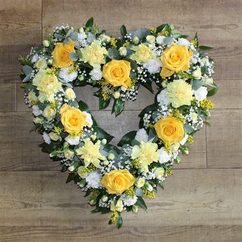 Funeral Tributes Heart Floral Tribute Penny Johnson Flowers