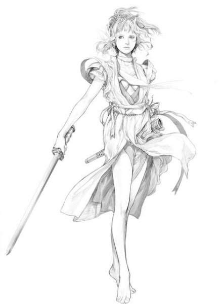 Super Drawing Poses Female Warrior Ideas Drawing Anime Poses Female