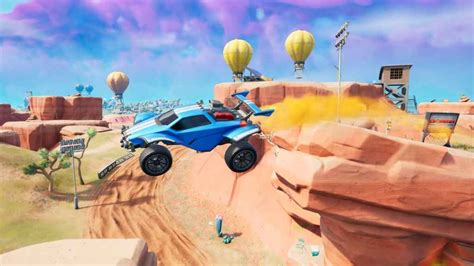Where To Find The Rocket League Octane Car In Fortnite Chapter 3 Season