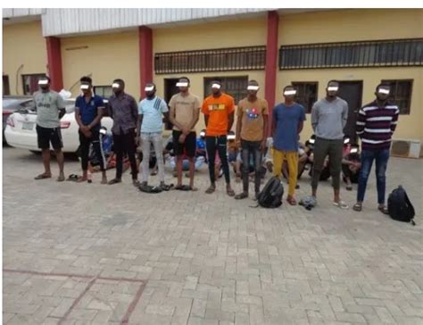 29 Yahoo Boys Arrested In Anambra State Crime Nigeria