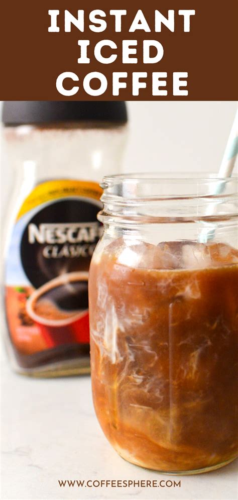 Instant Iced Coffee Recipe Homemade Iced Coffee Recipe Best Iced
