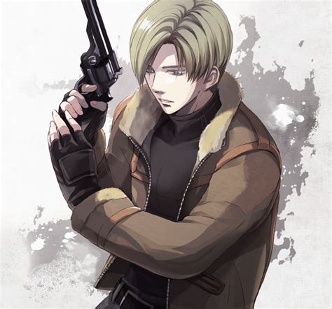 Leon S Kennedy Resident Evil And 1 More Drawn By Chiya Sere1