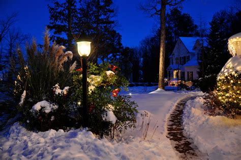 An Evening Photo After A December Snow