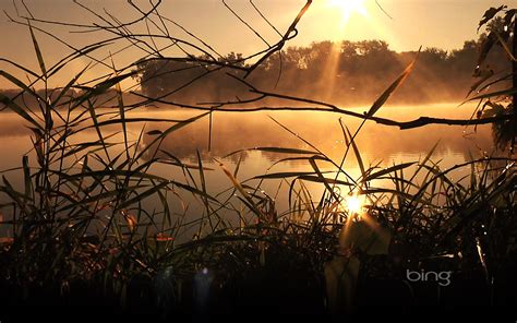 Lac Coucher De Soleil Mai 2013 Bing Fond Décran Aperçu