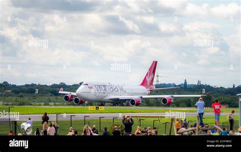 The Retirement Flight Of Virgin Atlantics Boeing 747 400 Named