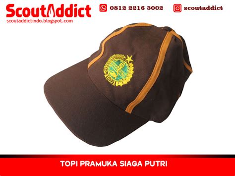 Topi Pramuka Siaga Putri Kedai Pramuka Scoutaddict Kediri Kedai