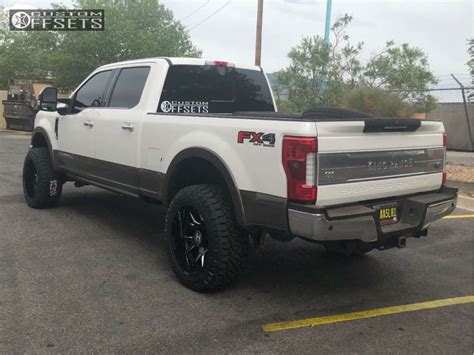 2017 Ford F 250 Super Duty With 22x12 44 Hostile Rage And 35125r22