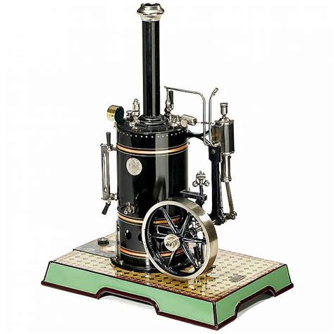 Vertical Steam Engine Märklin 411211 1909 Starting Pric