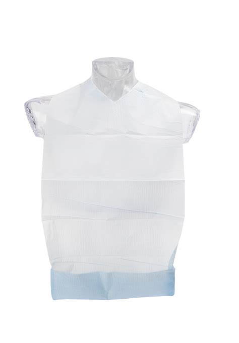 Laminated And Disposable Adult Bibs With Neck Tie Or Tape