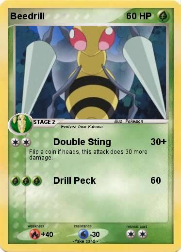 Pokémon Beedrill 293 293 Double Sting My Pokemon Card
