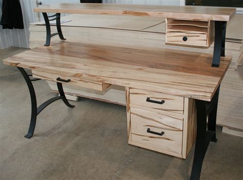 Simplihome sawhorse solid wood industrial contemporary 56 inch wide home office desk, writing table, workstation, study table furniture in distressed grey 5.0 out of 5 stars 1 $247.99 $ 247. Ambrosia Solid Maple Euro Style Writing Desk