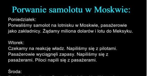 W większości przypadków pilot jest zmuszony pod przymusem do zmiany trasy lotu, choć zdarzają się przypadki, gdy porywacz (lub porywacze) pilotują samolot osobiście. Porwanie samolotu | bebzol.com