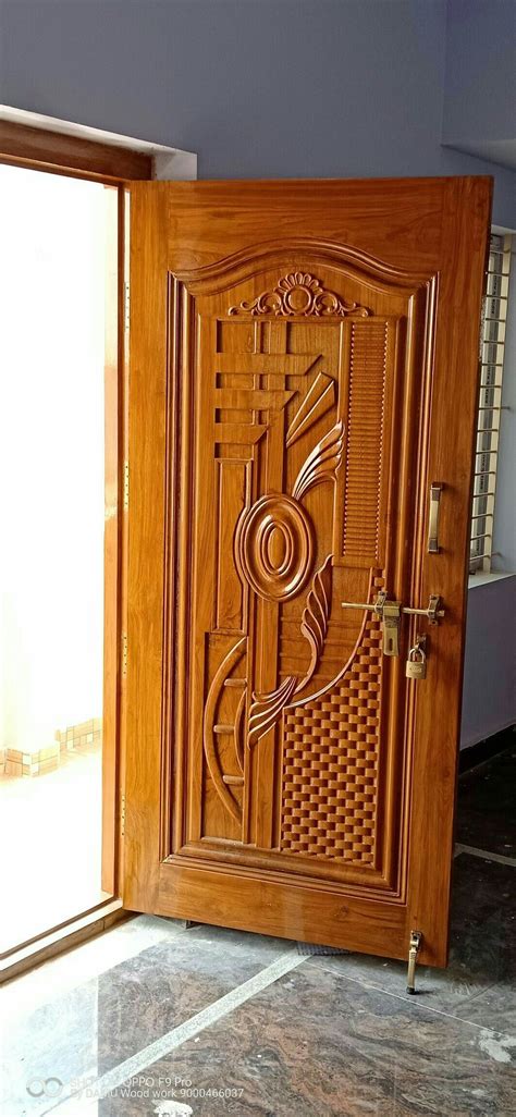 Wooden Front Door Designs For Houses Rumah Si Udin