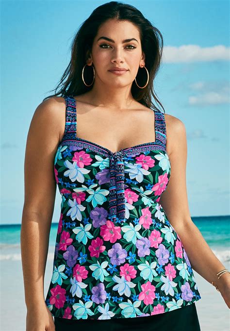 Sweetheart Tankini Top Swimsuits For All