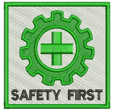 Bordir Logo Safety First K3 Velcro Lazada Indonesia