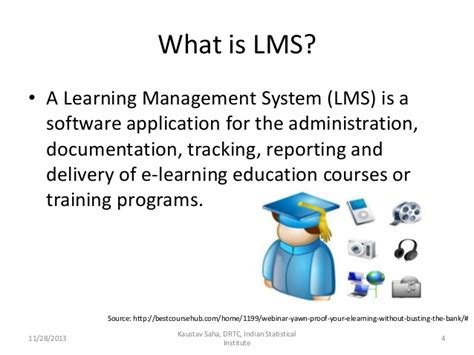 Learners use their computers, tablets, or phones to access the instruction wherever they are, whenever they have time. e-Learning Management System : a Critical Study
