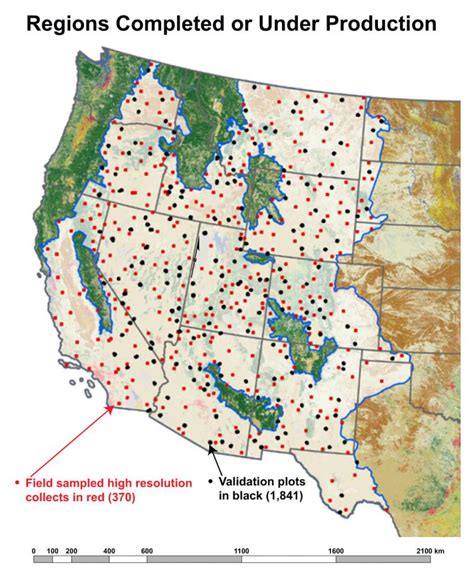 Mapping Shrubland Components In The Western Us Land Imaging Report Site