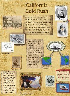 California gold rush, pony express, & transcontinental railroad lesson. Example of someones gold rush project using Glogster ...