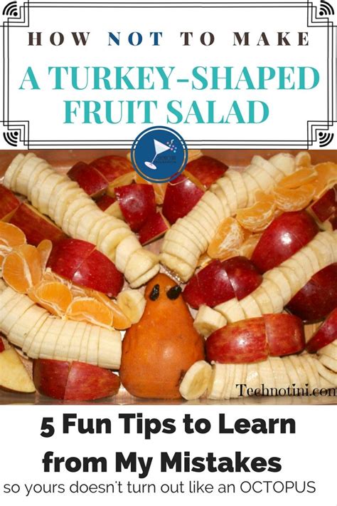 Fun And Festive Turkey Fruit Salads For Thanksgiving