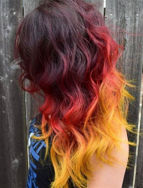 7 Best Fire Ombre Hairstyles For 2024