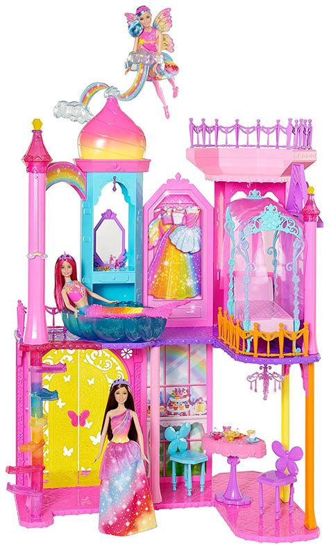 Buy Barbie Rainbow Cove Princess Castle Playset At Mighty Ape Australia