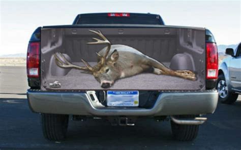 Huge Whitetail Deer Buck Truck Tailgate Wrap Vinyl Graphic Etsy Canada