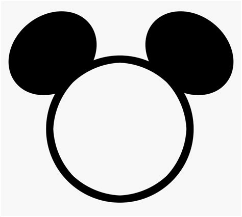Mickey Mouse Head Outline Png Frame Mickey Mouse Png Transparent Png