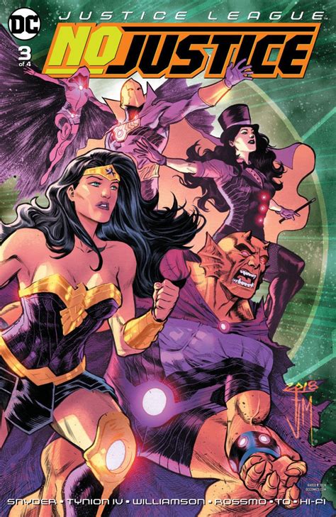 Justice League No Justice 2018 3 Of 4 Vfnm