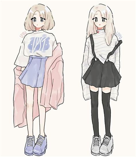 Manga Girl Outfits Photos Cantik