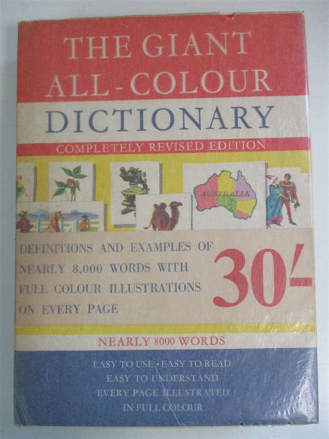 ヤフオク 28か8511 洋書 辞書 Giant All Colour Dictionar