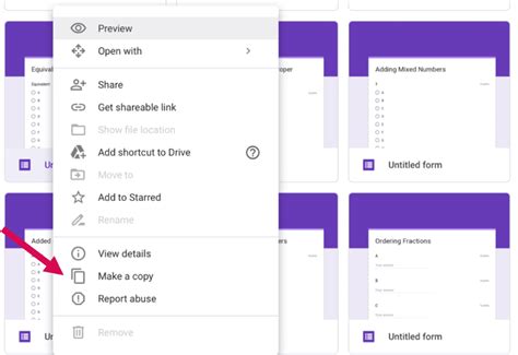 How to make a copy of a Google Form - Teaching With Simplicity
