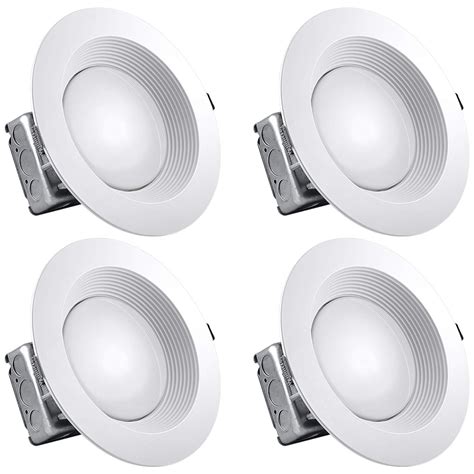 Luxrite 8 Inch LED Recessed Light with JBox 25W 3000K 2000lm Dimmable (4 Pack) 688474131736 | eBay