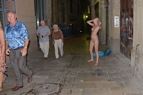 Aneta Agnes Barcelona Nude In Public