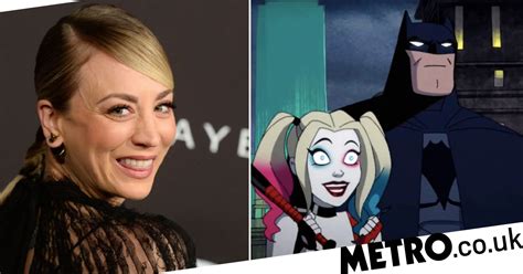 Kaley Cuoco Reacts To Harley Quinn Batman And Catwoman Oral Sex Chaos