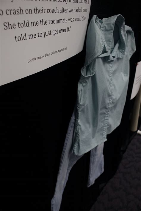 what wear you wearing an exhibit on sexual assault by maggie sharp medium