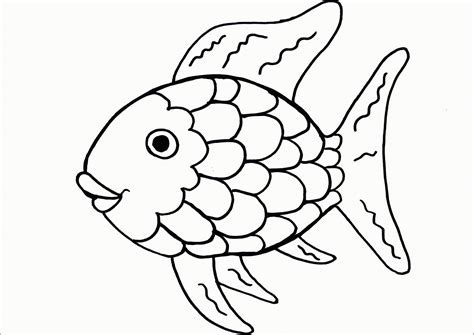 Rainbow Fish Printable Pdf