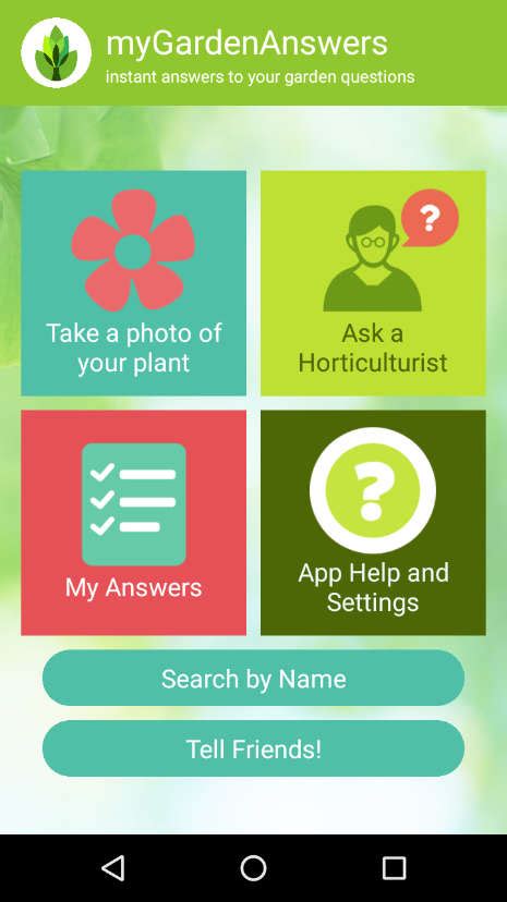 Simply take a picture of the plant you've found in nature, at the.plant names, location & more fascinating information on the world around is now free! Greenapps&web | Garden Answers, app for identifying plants ...