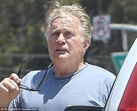 Martin Sheen Shows Off Cuddly Physique In Tight T Shirt In Los Angeles