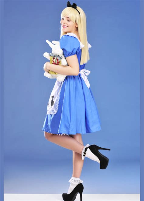 Adult Womens Disney Alice In Wonderland Costume