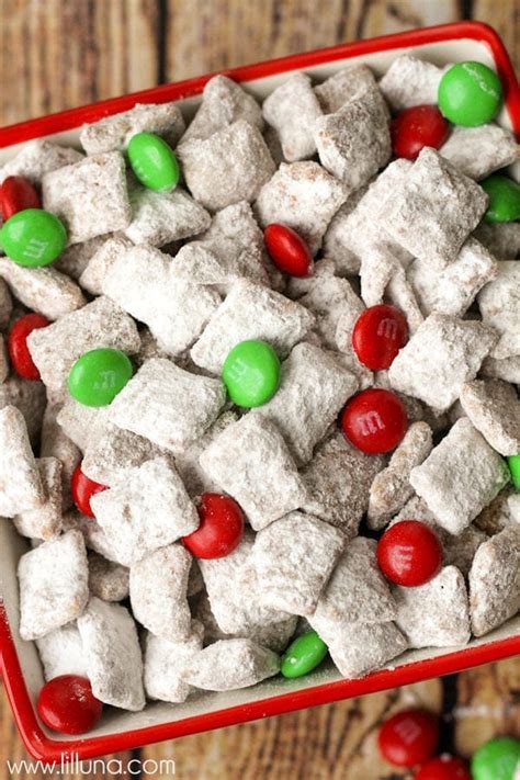 I think it's the mixture of peanut butter and chocolate combined in. Christmas Chow