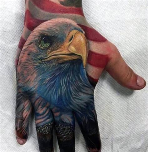 12 Amazing Eagle Hand Tattoo Designs And Ideas Petpress