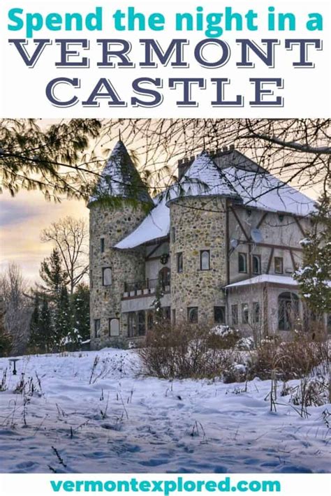 Spend The Night In A Vermont Castle In The Northeast Kingdom
