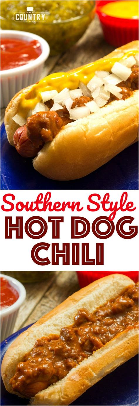 Drain if needed and add hot dogs. Best homemade hot dog chili | Recipe | Hot dog chili ...