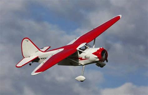 Stinson Reliant White Airplane Arf 220cm 7kg 30cc Cymodel