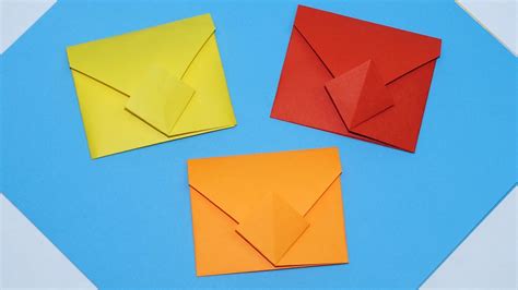 Diy Easy Origami Envelope Tutorial How To Make Envelope Diy Paper