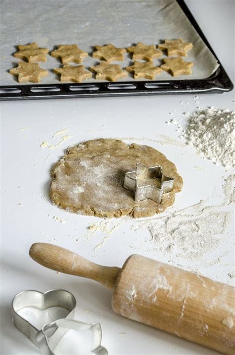 Making Cookies Stock Image Image Of Cuisine Cookie 28299733
